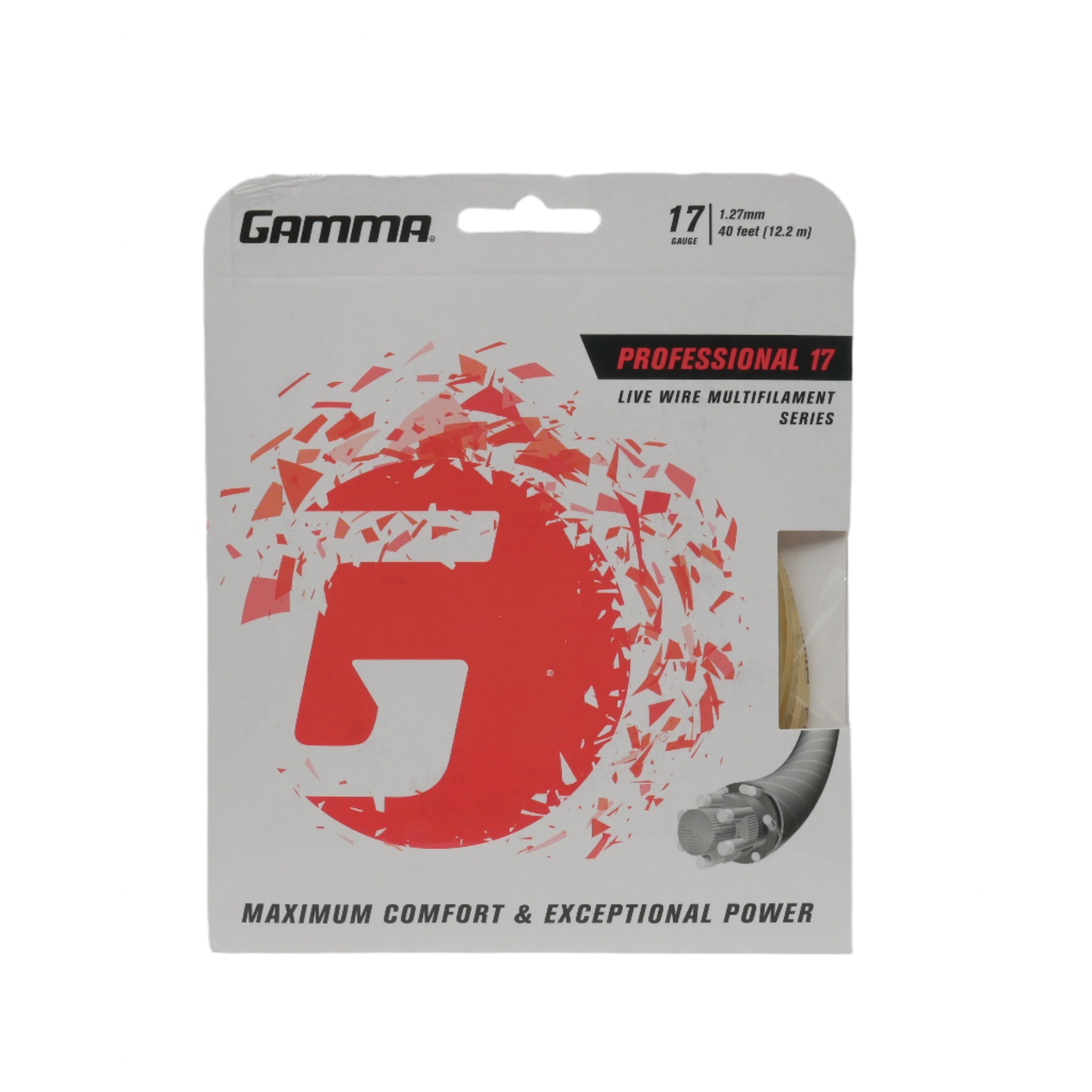 Live Wire Professional 17G/1.27 String Natural Natural