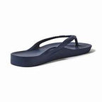 Archies Footwear Navy Arch Support Flip Flops 9
