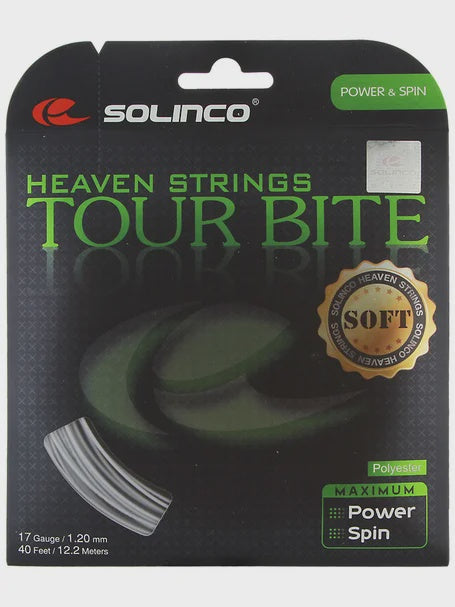 Tour Bite Soft 17/1.20 String Silver Silver