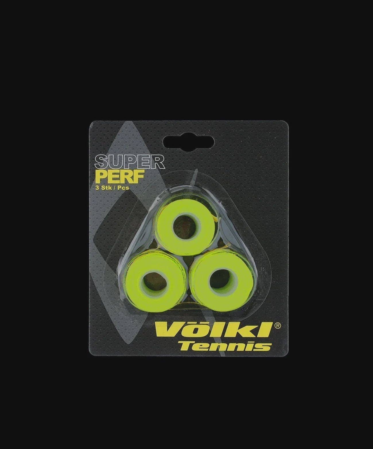 Super Perf Neon Yellow 3 pack Regular