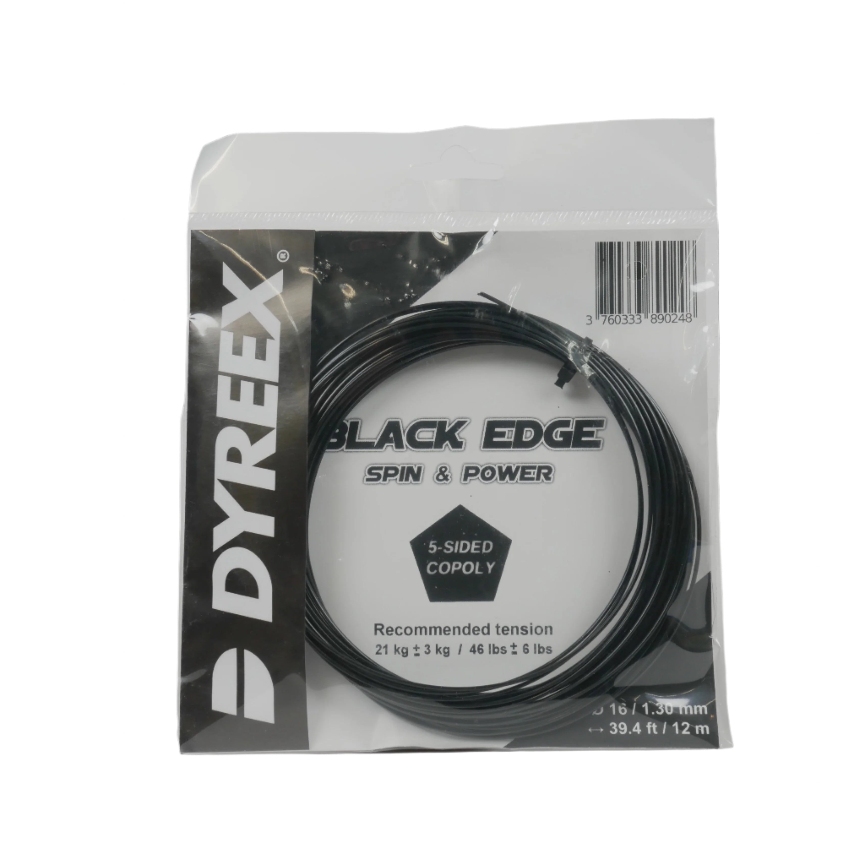 Black Edge 16G/1.30 String Black Black