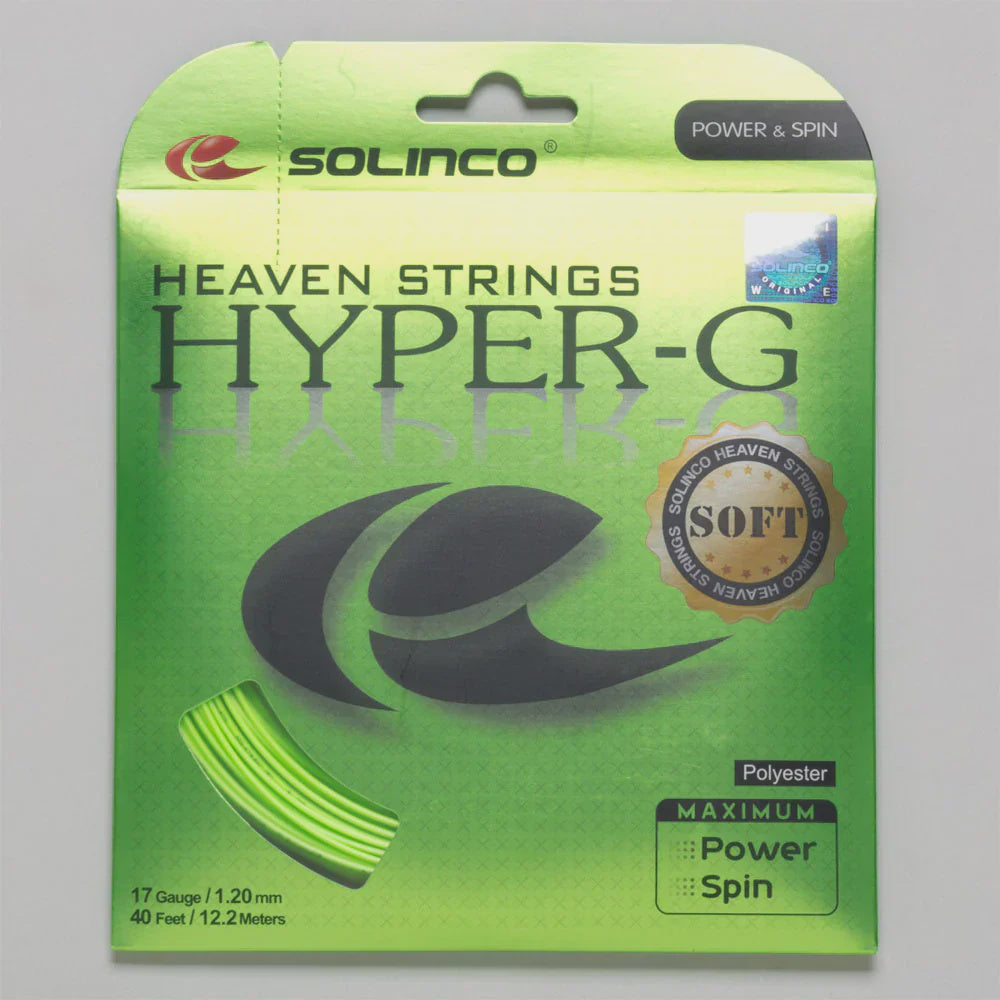 Hyper-G Soft 17G/1.20 String Lime Green