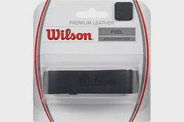 Premium Leather Replacment Grip Black Regular