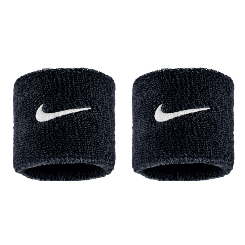 Nike Swoosh Classic Wristbands x 2 Black