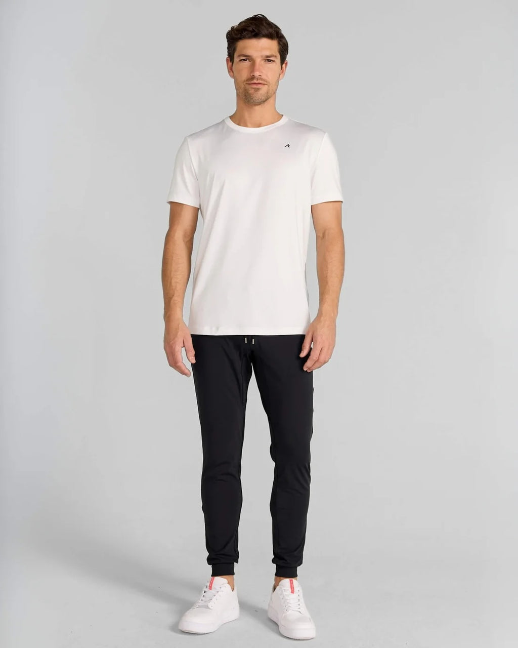 Redvanly Minna Athletic Crew in Bright White Medium