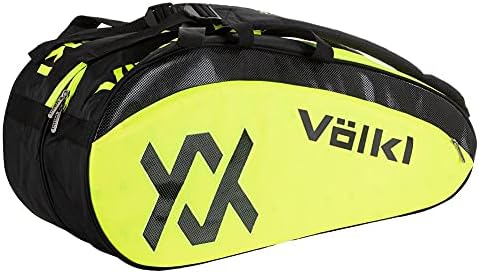 Mega Tennis Bag 12 pack Neon Yellow/Black Regular