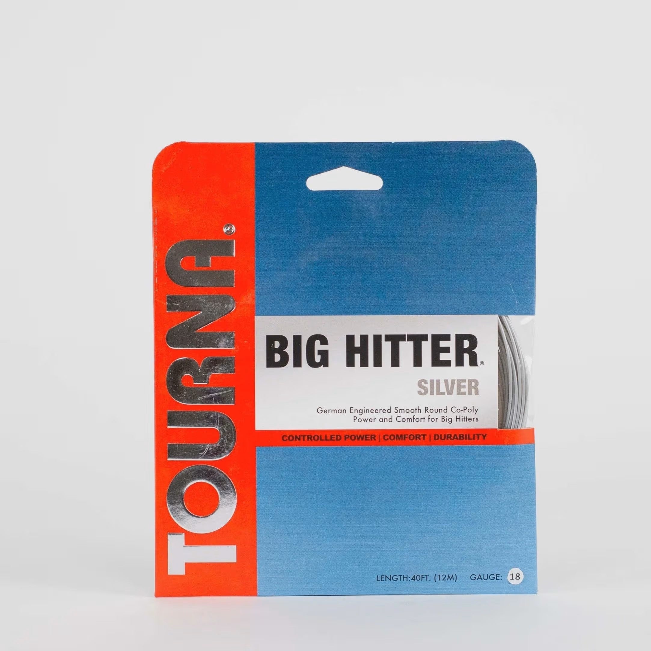 Big Hitter Silver 18G String Silver Silver
