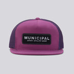 Municipal 4AM Club Neighborhood Hat - Dark Purple/Black