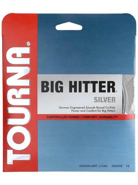 Big Hitter Silver 16G String Silver Regular