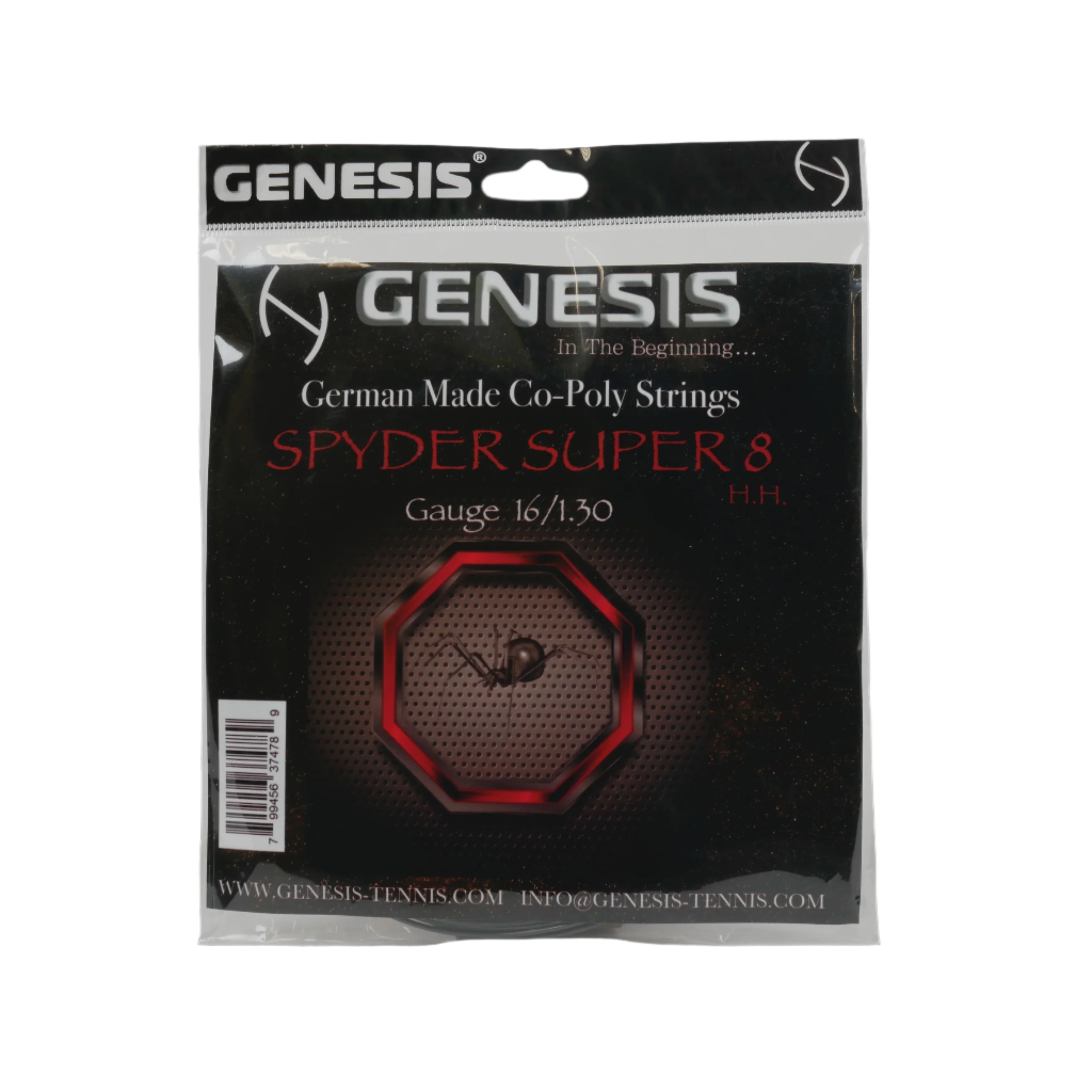 Super Spyder 8 16G/1.30 String Black Black