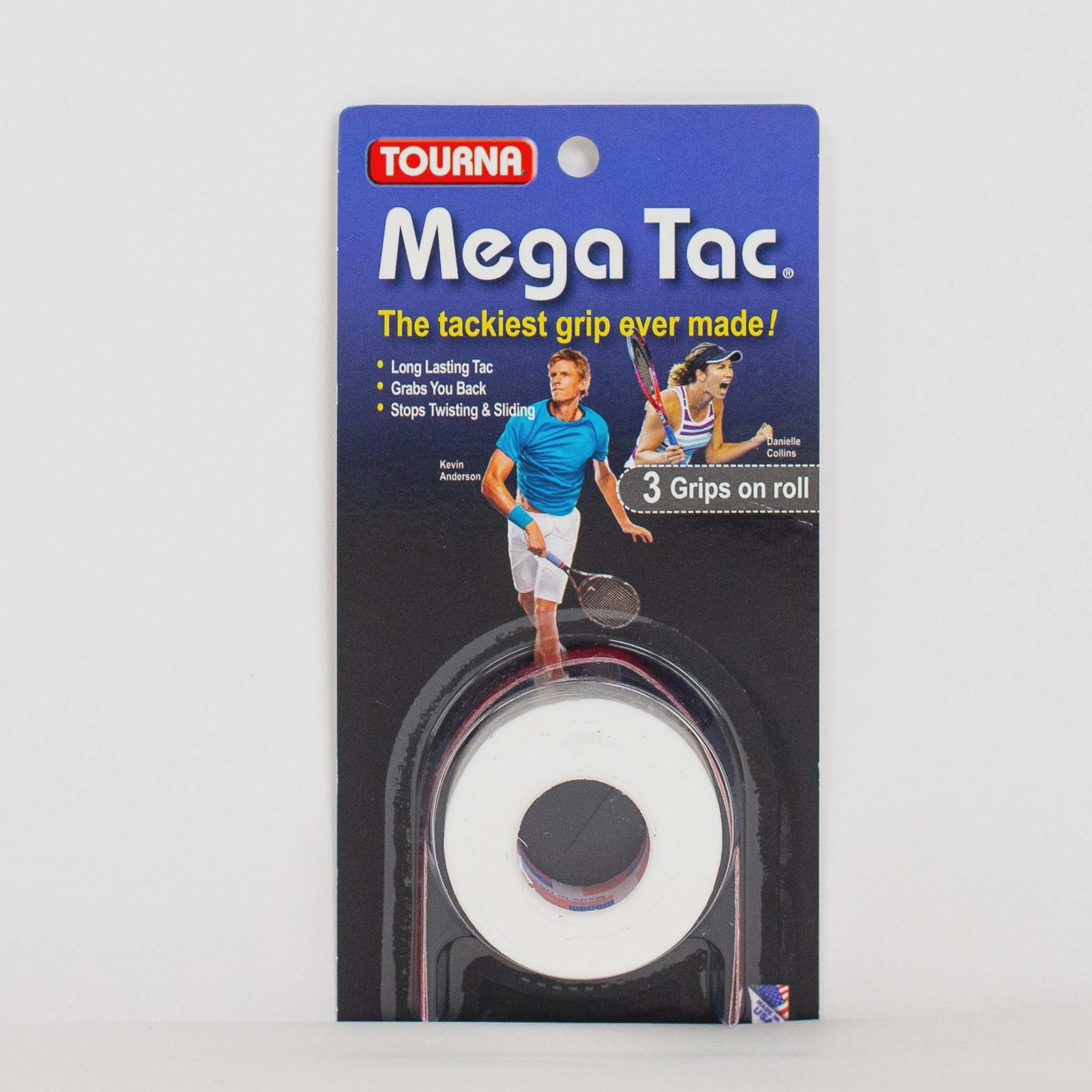 Mega Tac White 3 pack Regular