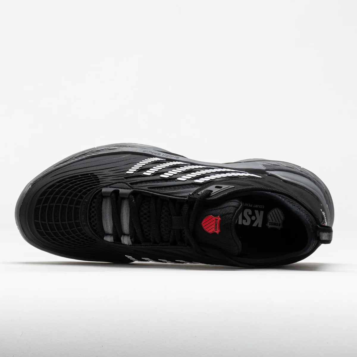 Men's Hypercourt Supreme 2 Black/Steel Gray/Fire Red 9