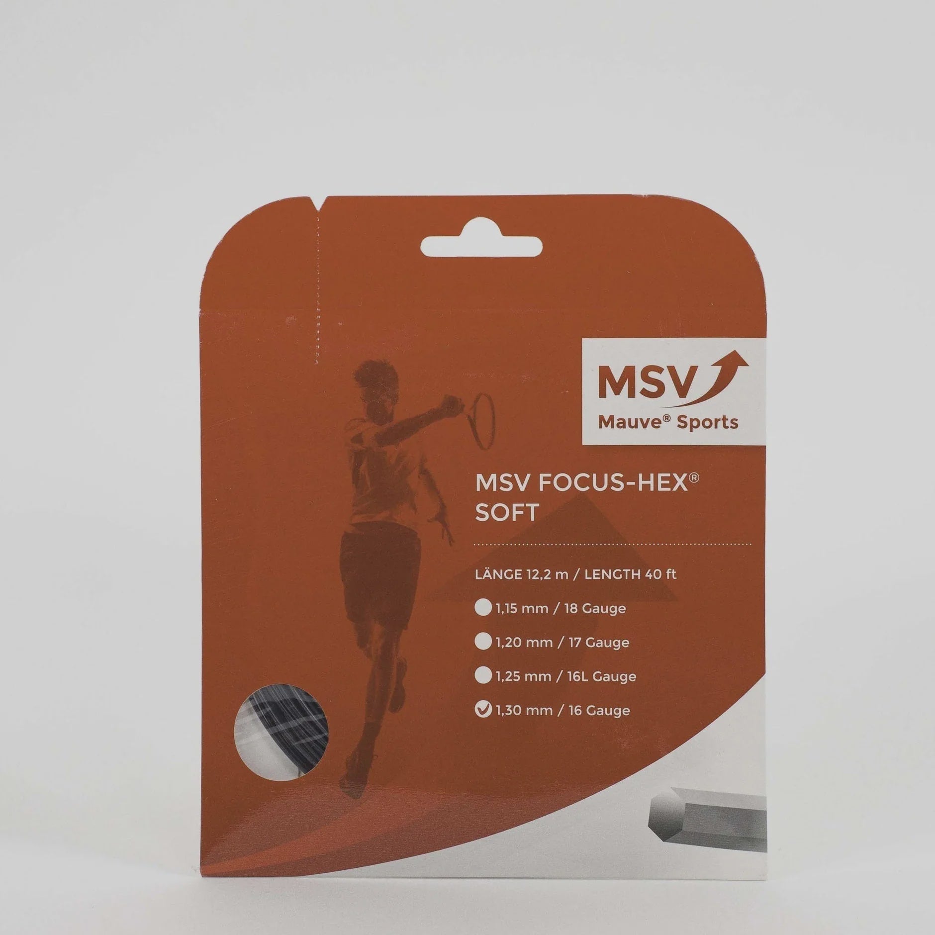 Focus-Hex Soft 16G/1.30 String Black Black