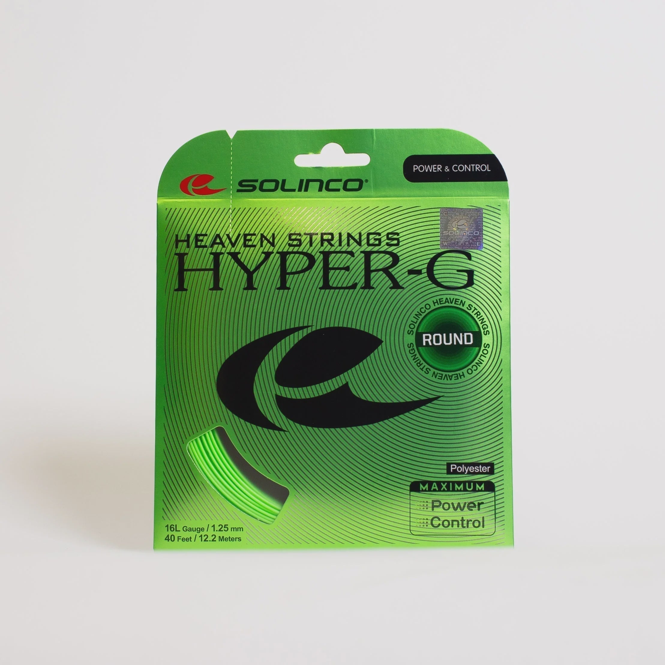 Hyper-G Round 16L/1.25 String Green Regular