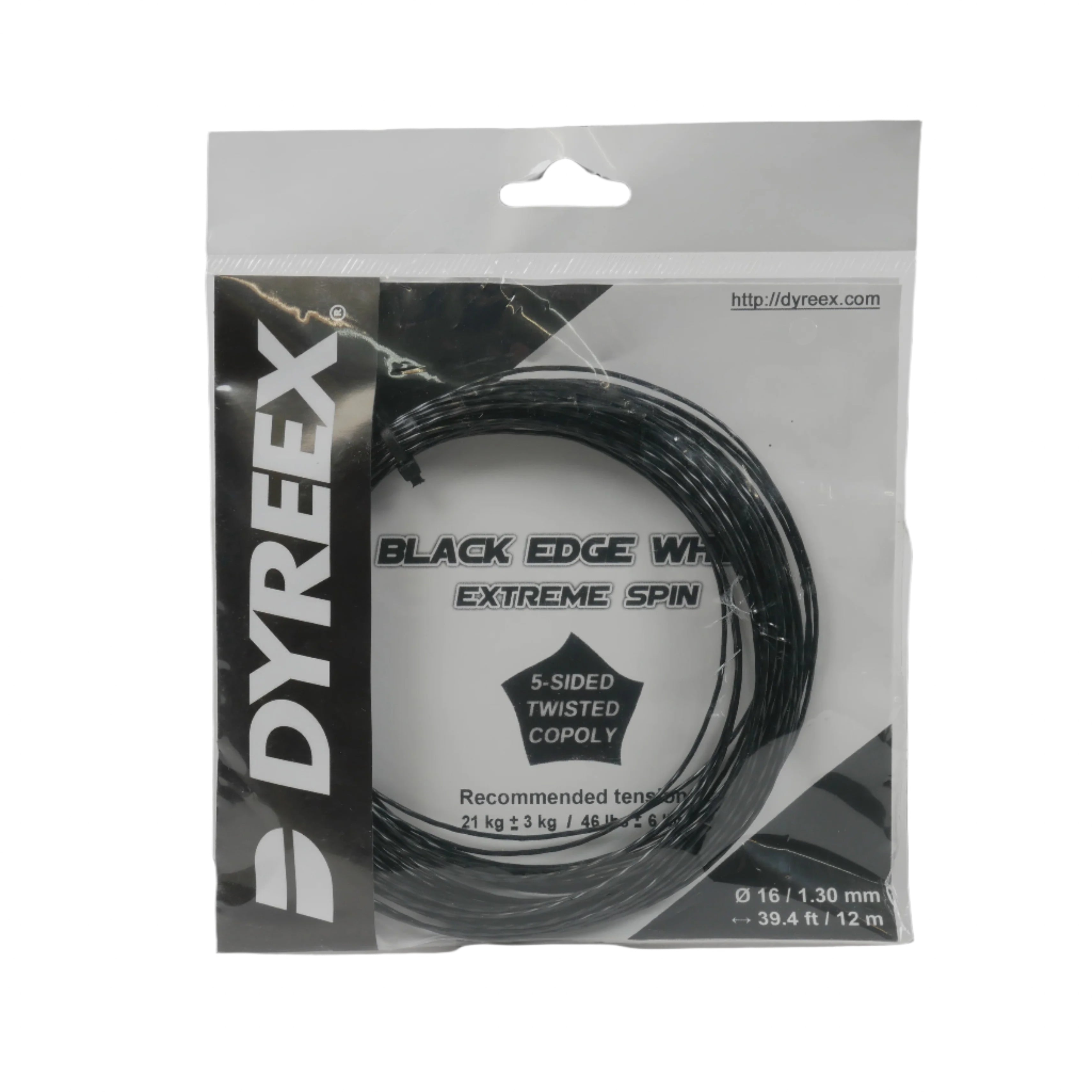 Black Edge Whirl 16G/1.30 String Black Black
