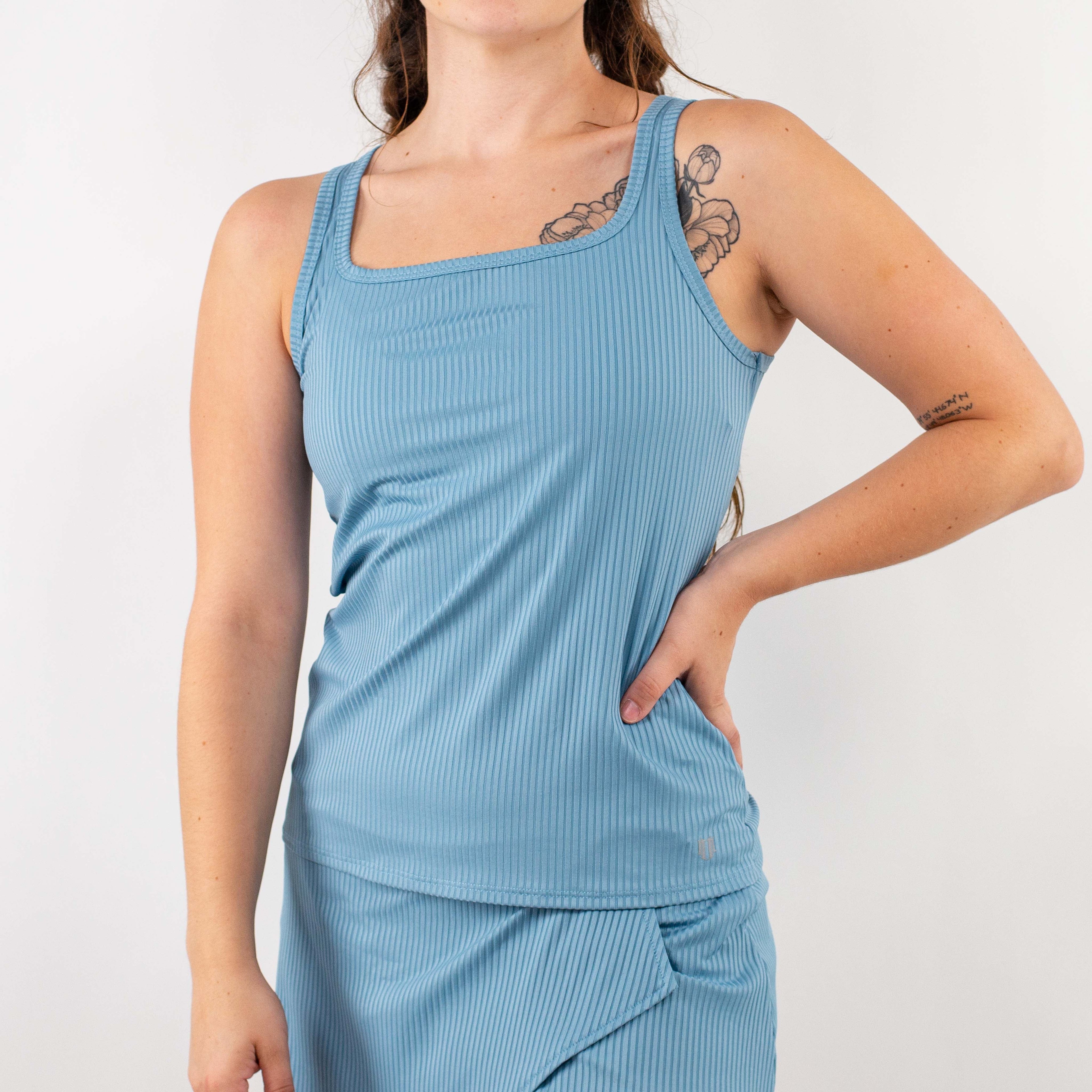 Cross Court Tank Ocean (FINAL SALE)