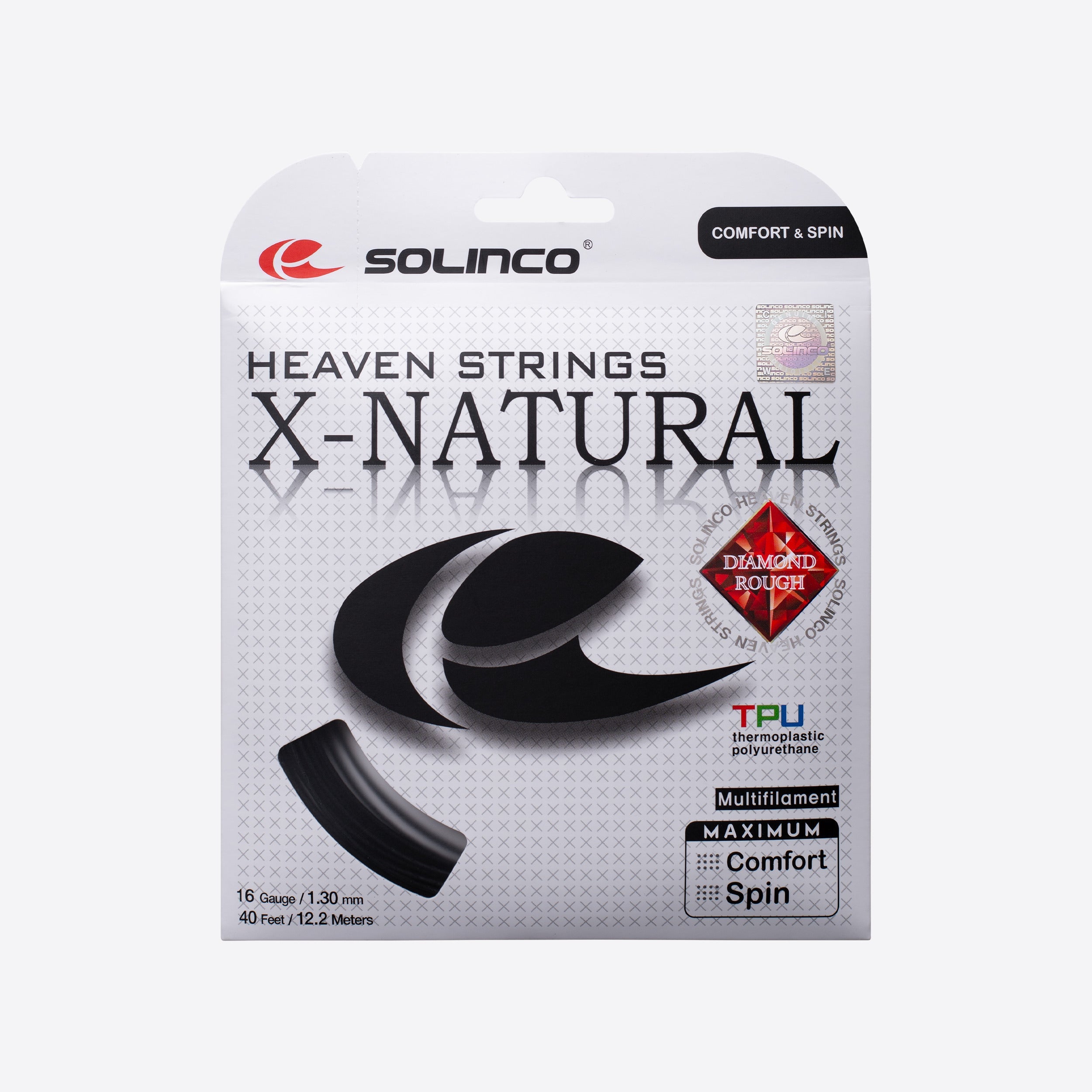 X-Natural 17G/1.20 String Black Black