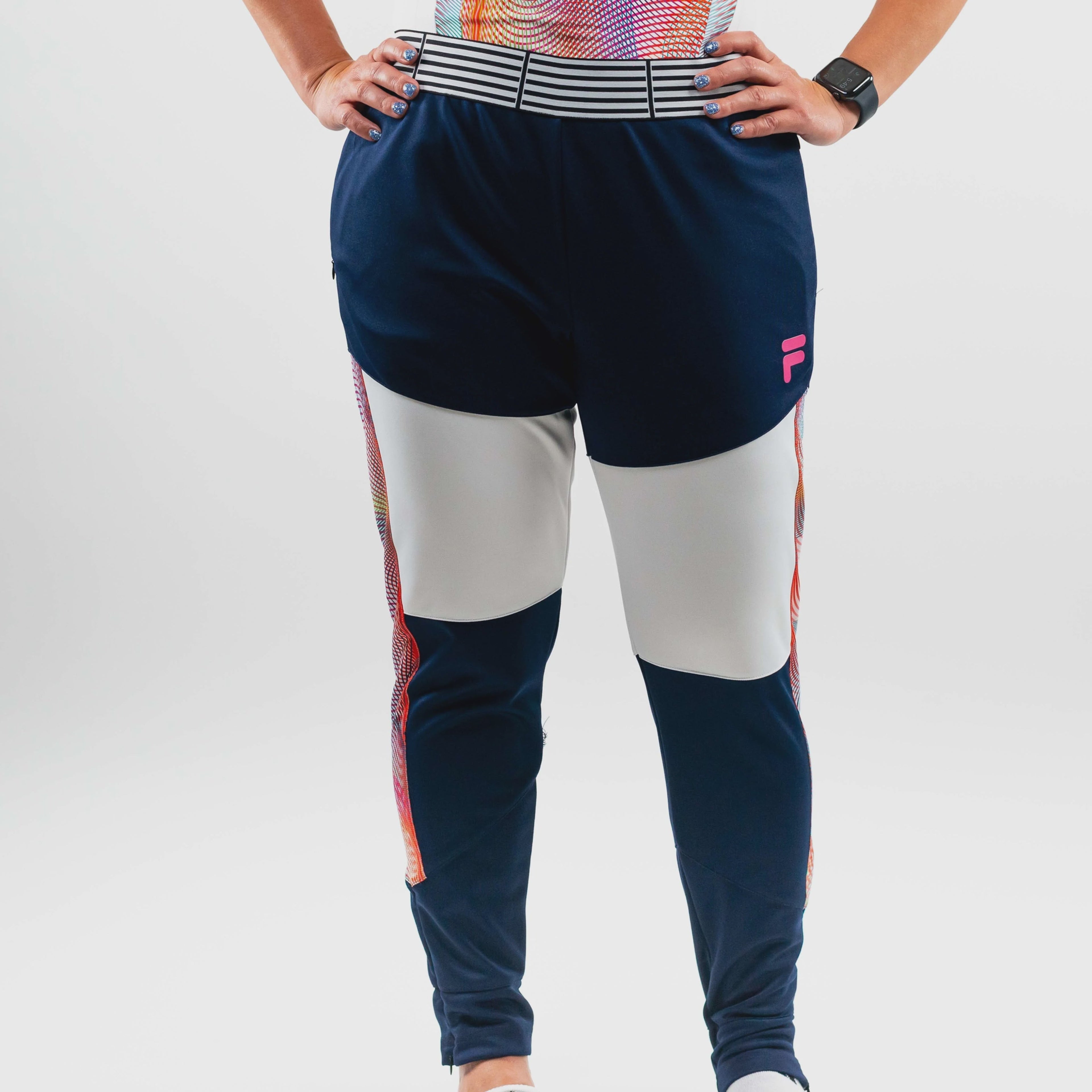 Bevan's Podium Track Pant Navy/Spectrum (FINAL SALE)