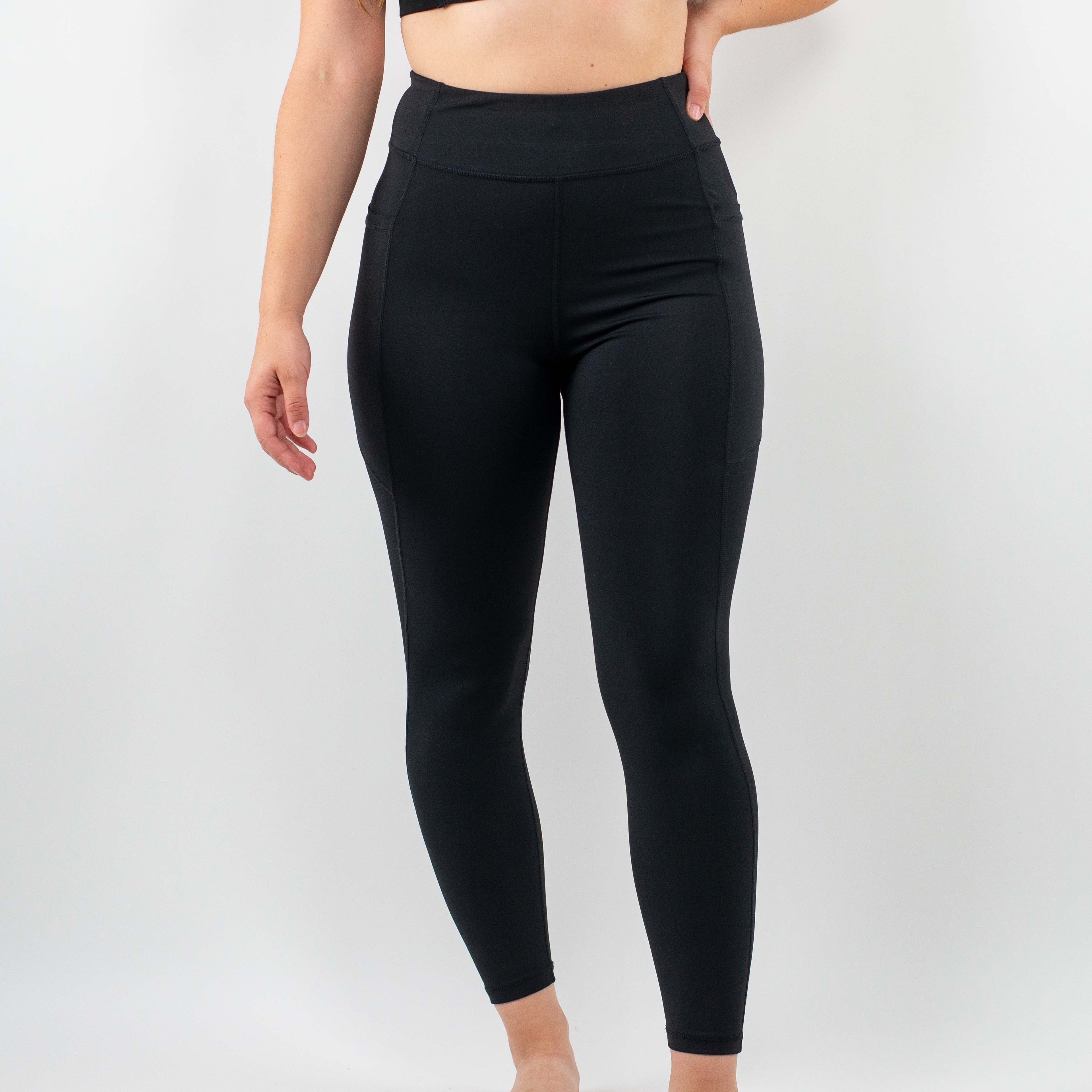 Gym-tastic 3/4 Tight Black (FINAL SALE) X-Small