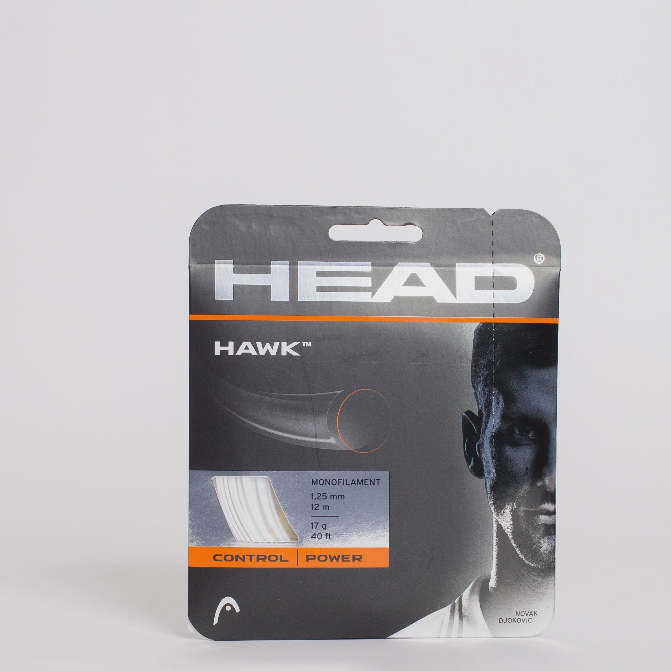Hawk 18G/1.20 String White White