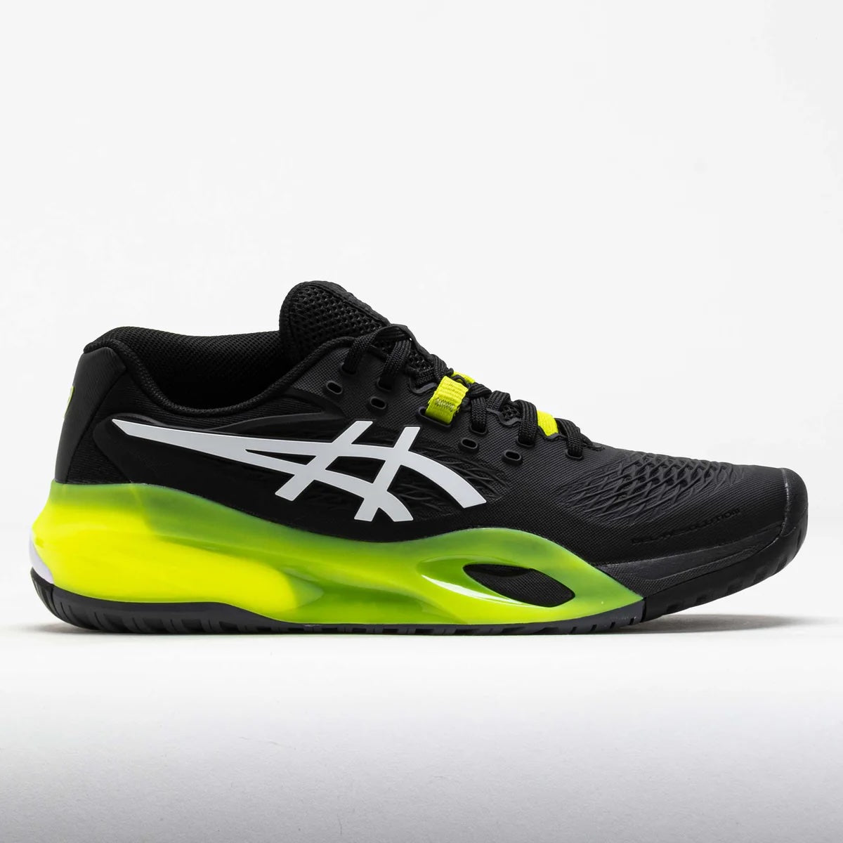 Men's Gel Resolution X Black/Green/White 8