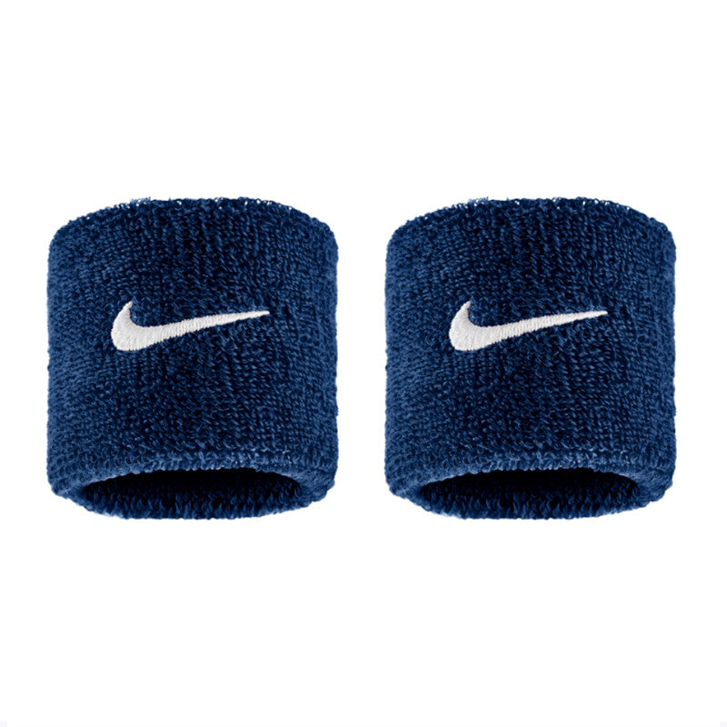 Nike Swoosh Classic Wristbands x 2 College Navy