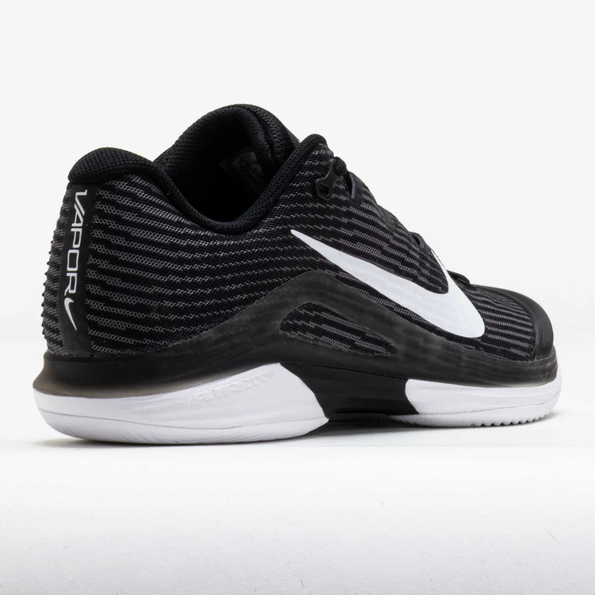 Men's Zoom Vapor 12 Tennis Shoes Black and White 7.5