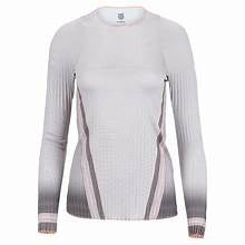 Pleated Long Sleeve Crew Ashphalt (FINAL SALE)