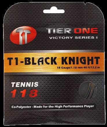 Black Knight 18G/1.18 String Black Regular