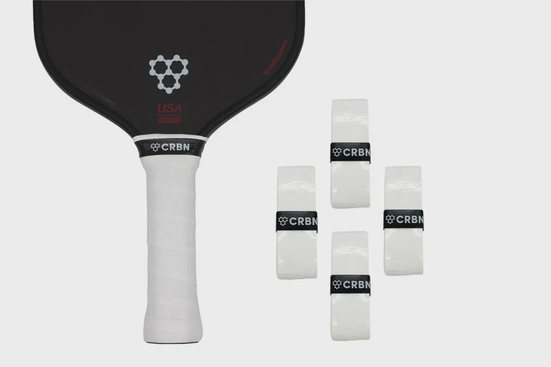 CRBN DryTec‚ Overgrips (4 Pack) White Regular