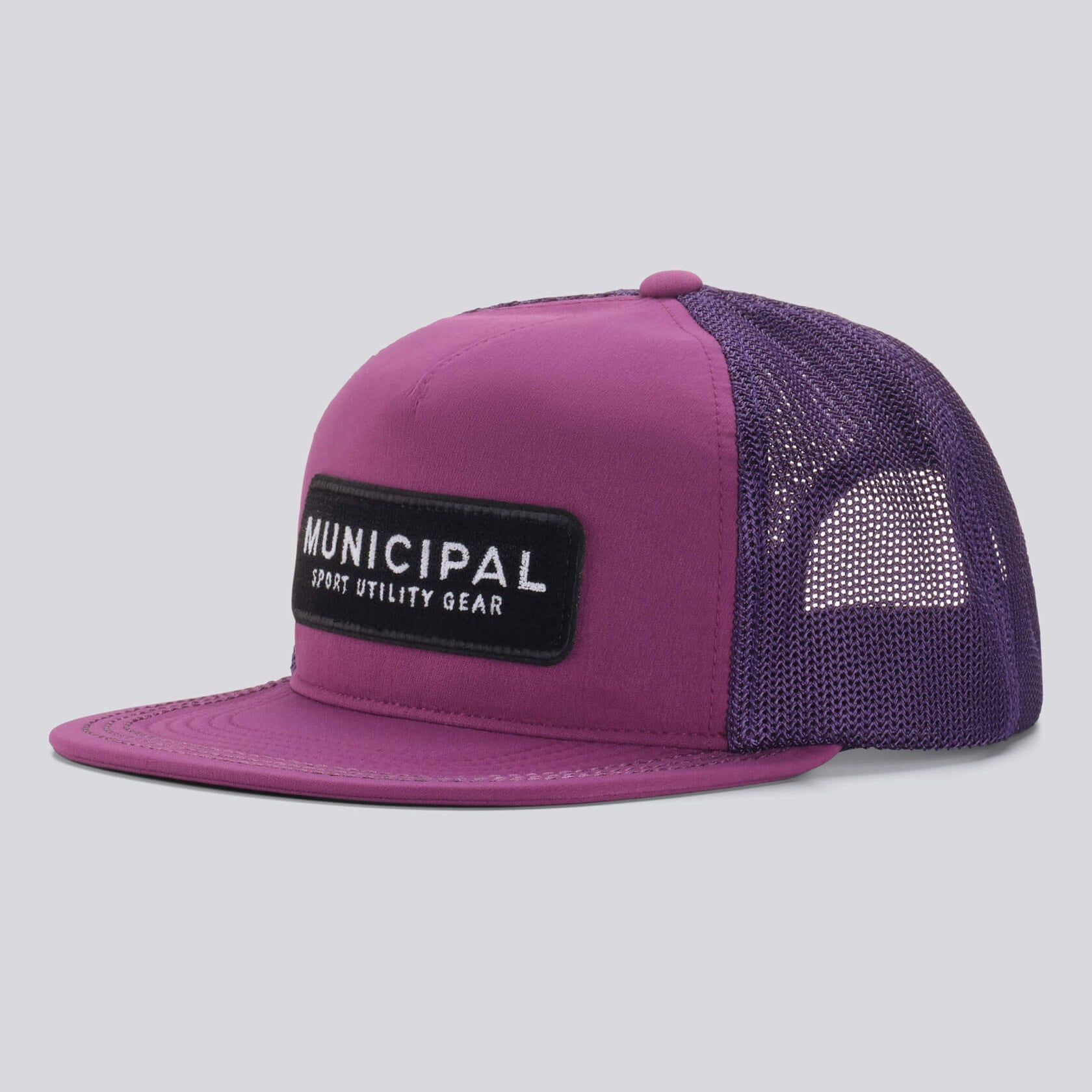 Municipal 4AM Club Neighborhood Hat - Dark Purple/Black