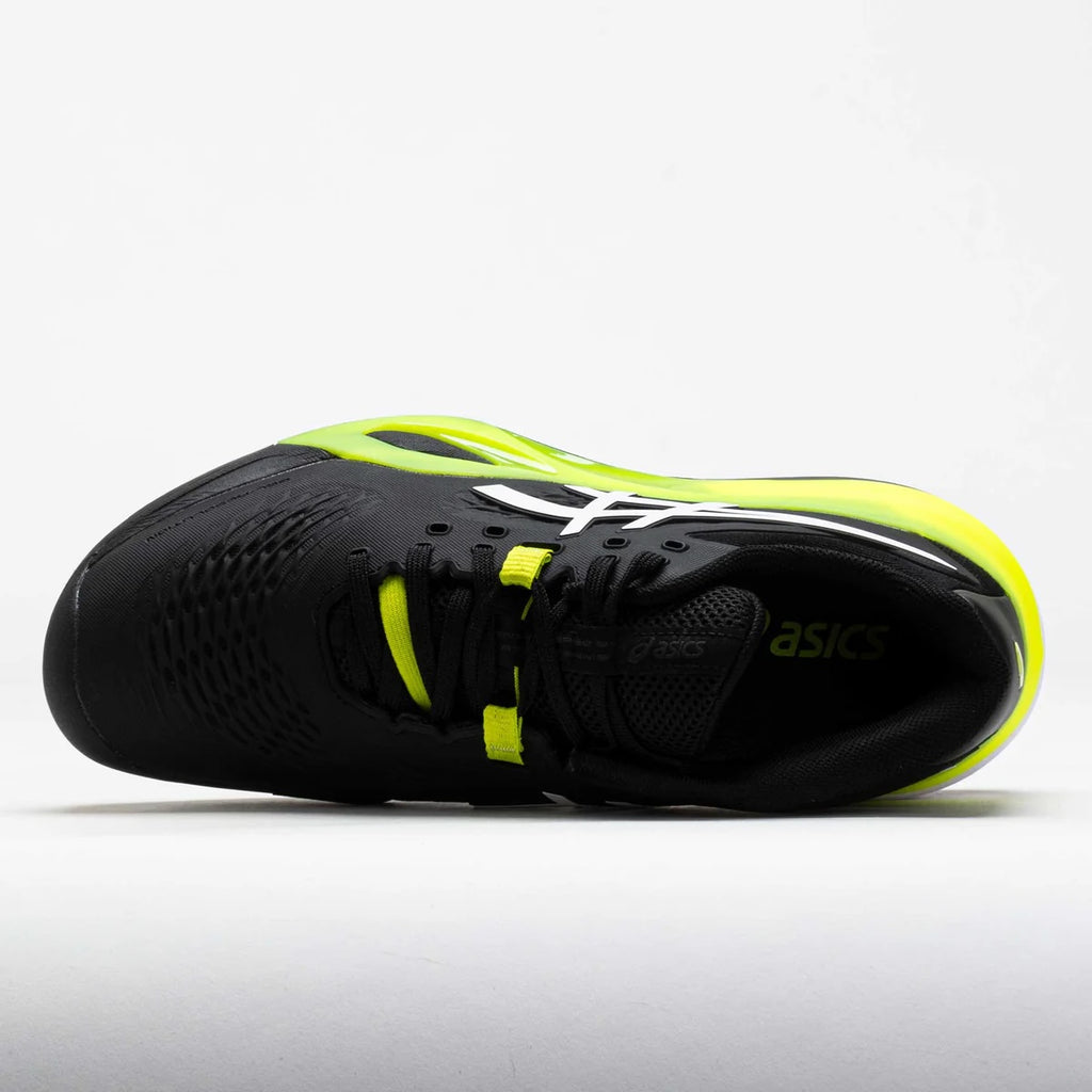 Men's Gel Resolution X Black/Green/White 8