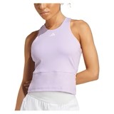 Adidas Women's Climacool Mid-length Y-Tank Top Powder Plum Small