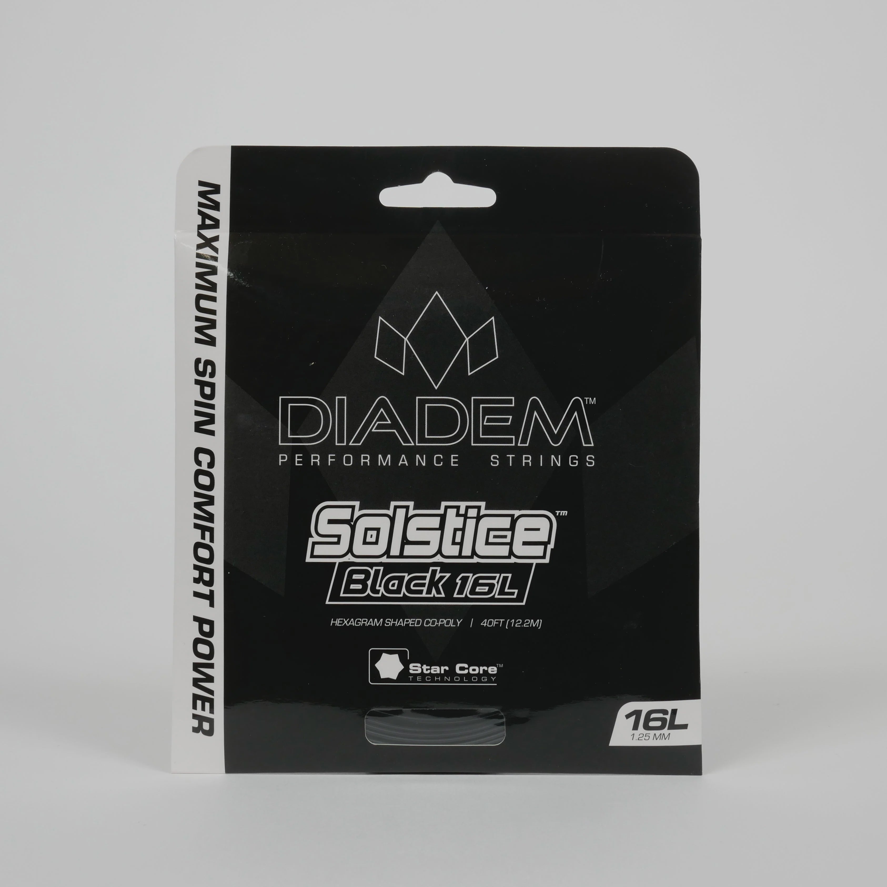 Solstice Black 16L/1.25 String Black Black