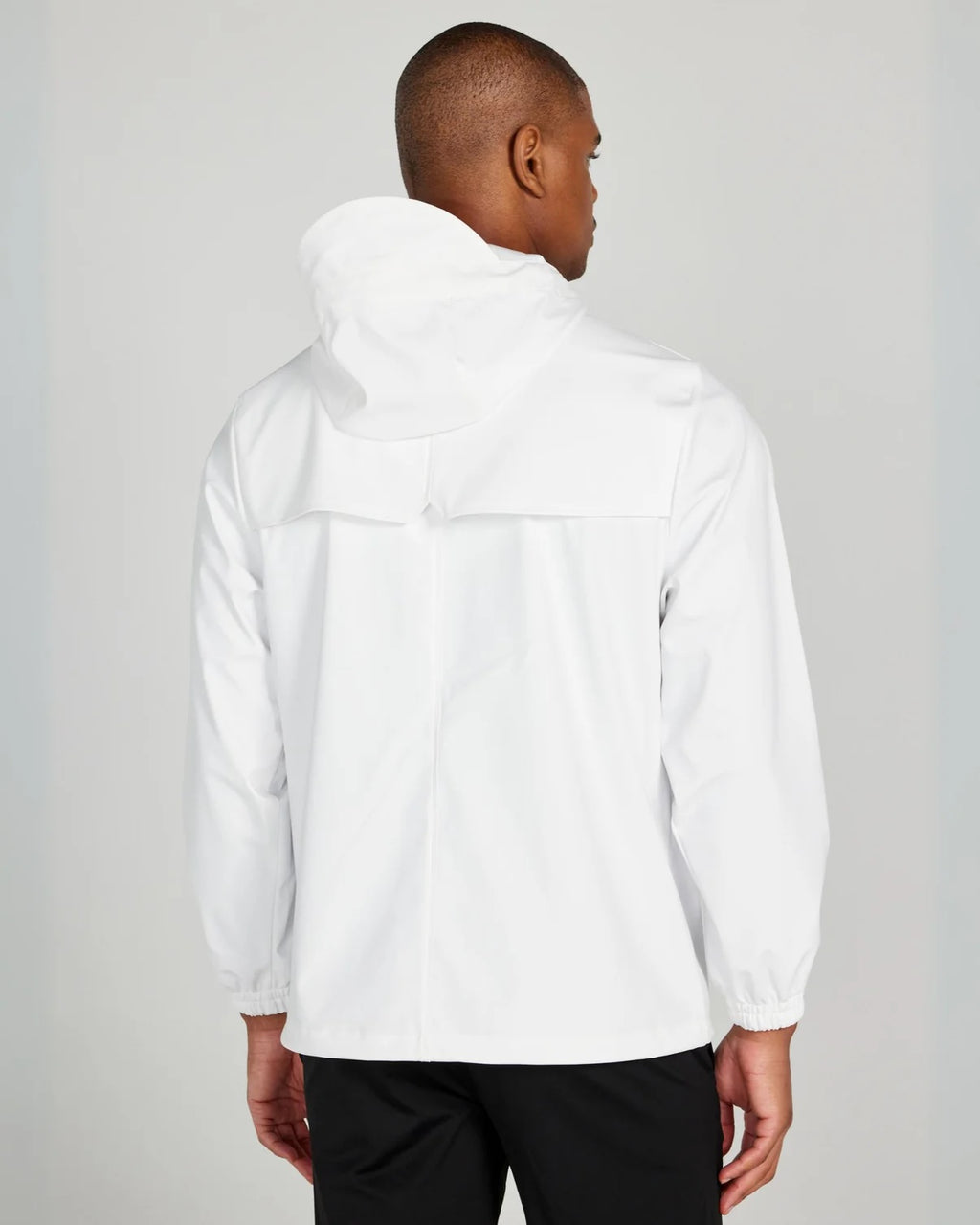 Redvanly Cloud Raincoat in Bright White Medium