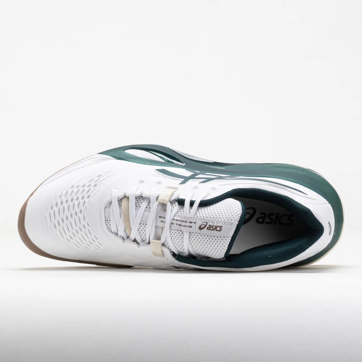 Men’s Gel Resolution X White/Saxon Green 8.5