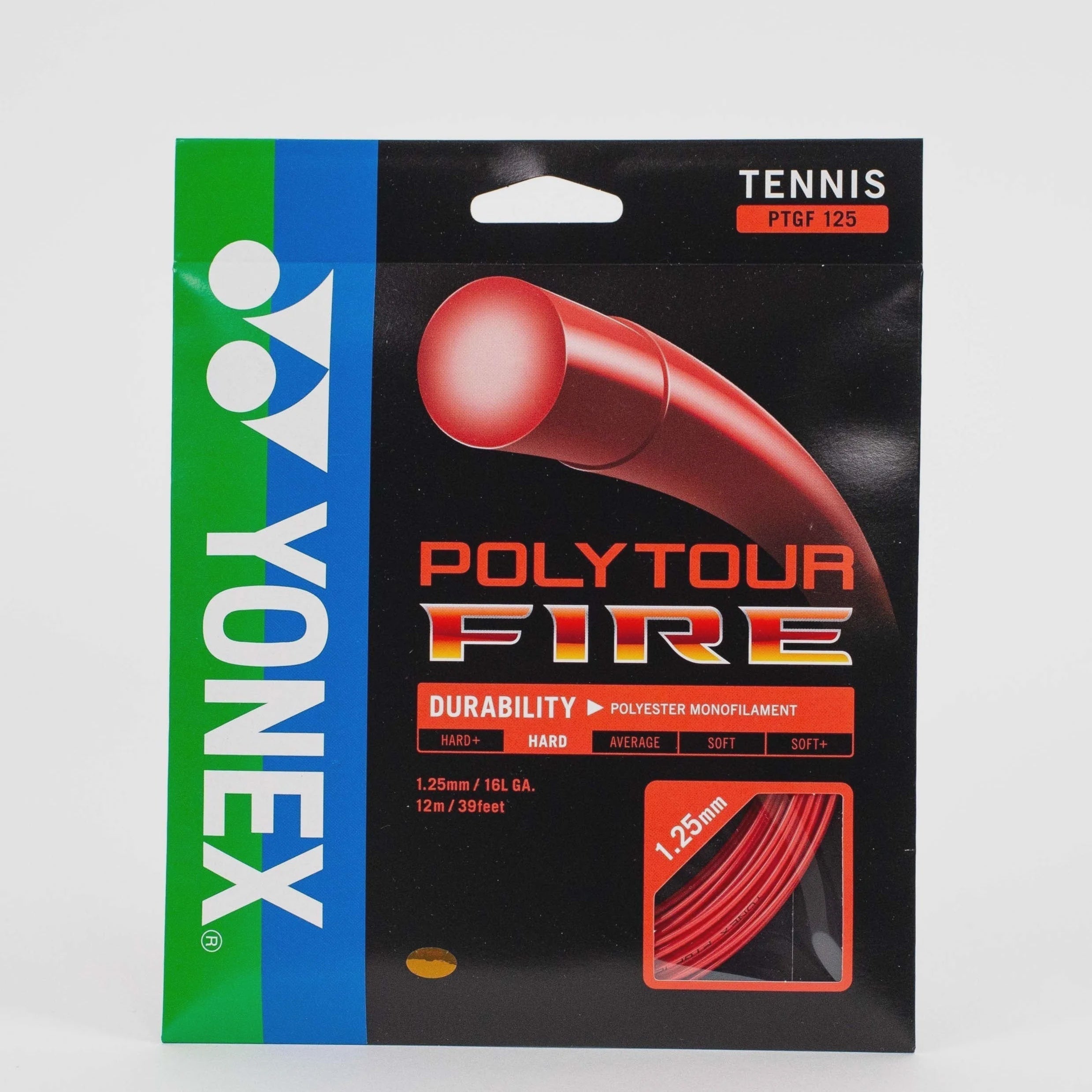 PolyTour Fire 16L/1.25 String Red Red