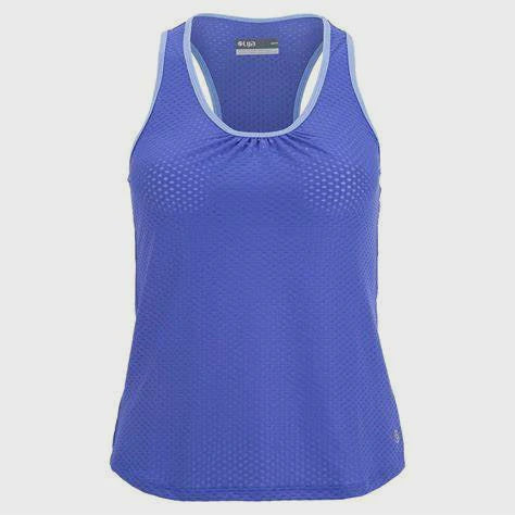 Circle Mesh Baseline Tank Atoll Blue XS