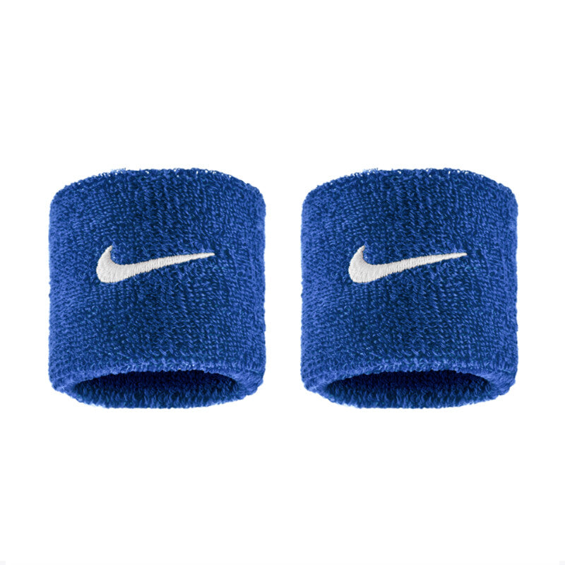 Nike Swoosh Classic Wristbands x 2 Game Royal