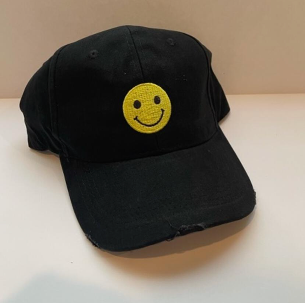Haute Shore Boardwalk Baseball Cap Black/Smiley Face Regular