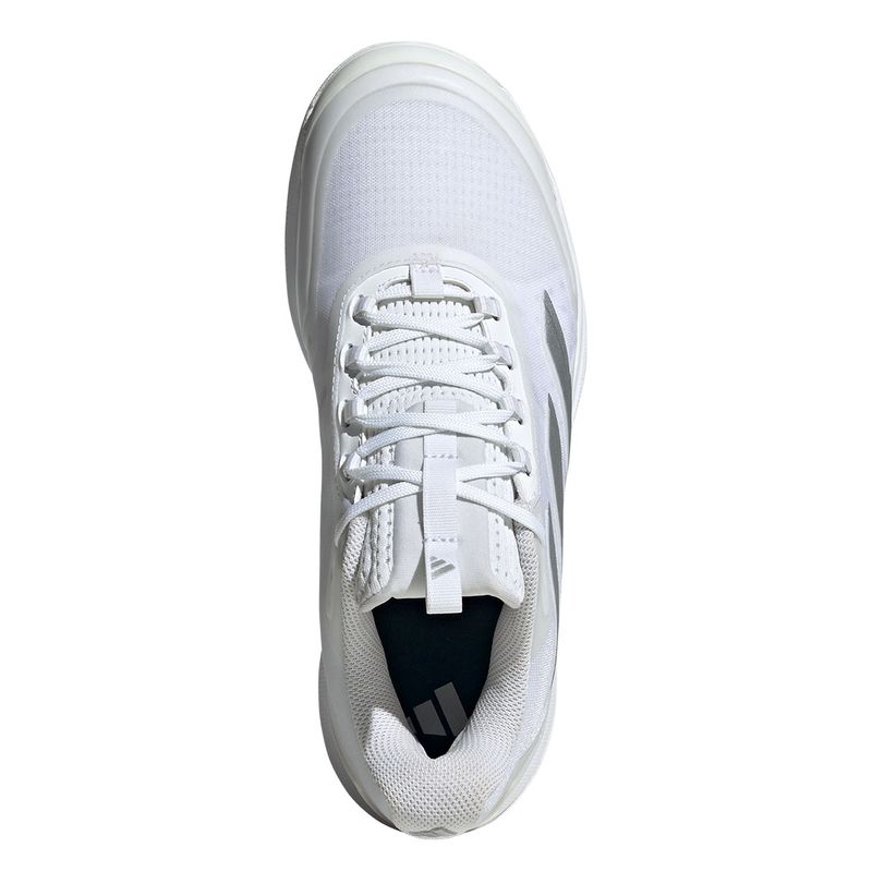 Women's Avacourt 2 White and Silver Metallic 7.5