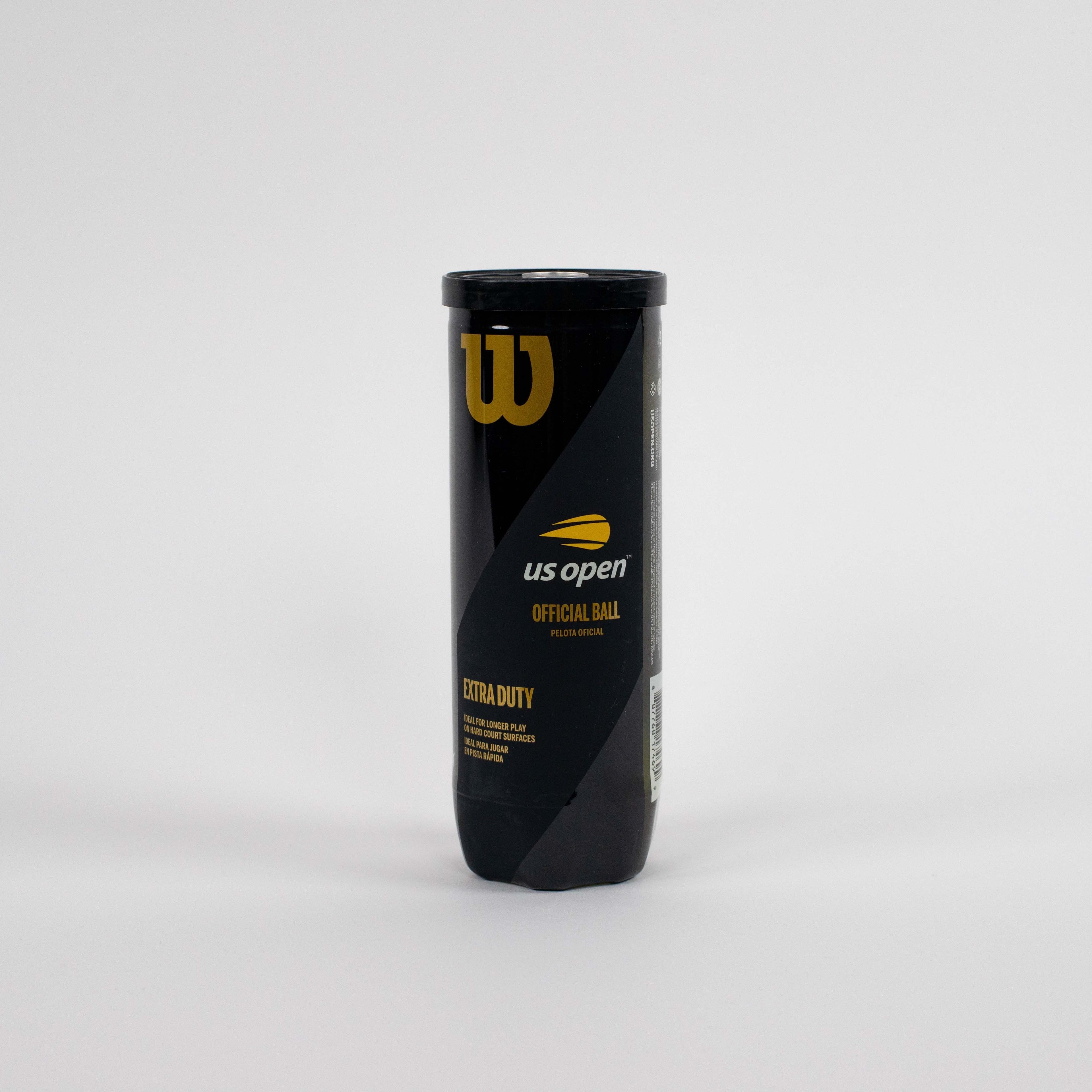 US Open Extra Duty Tennis Ball Can (3 Balls) Regular