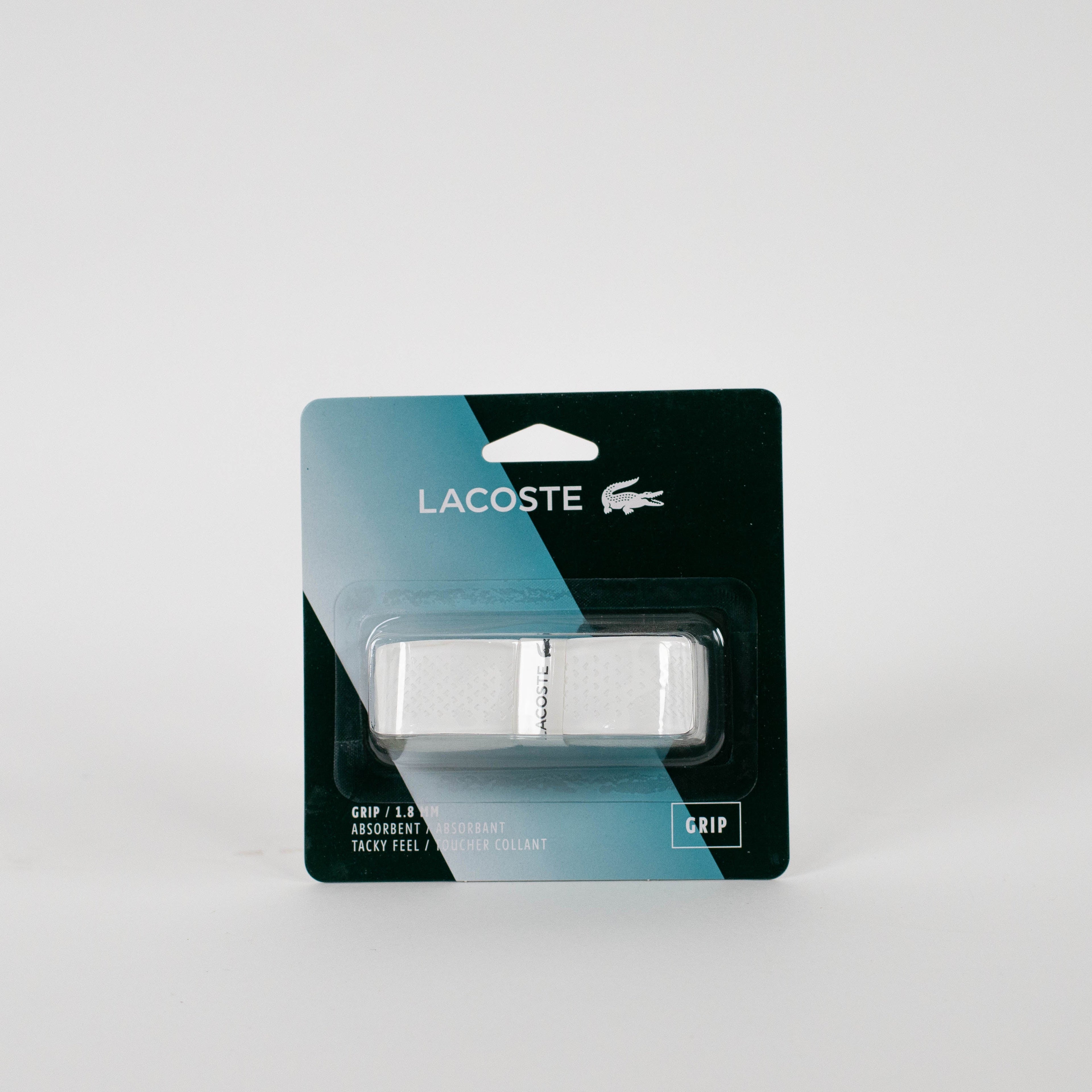 Lacoste Replacement Grip White Regular