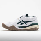Men’s Gel Resolution X White/Saxon Green 8.5