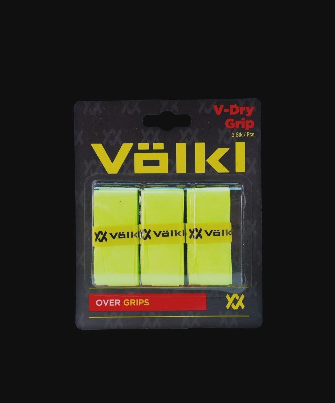 V-Dry Neon Yellow 3 pack Regular