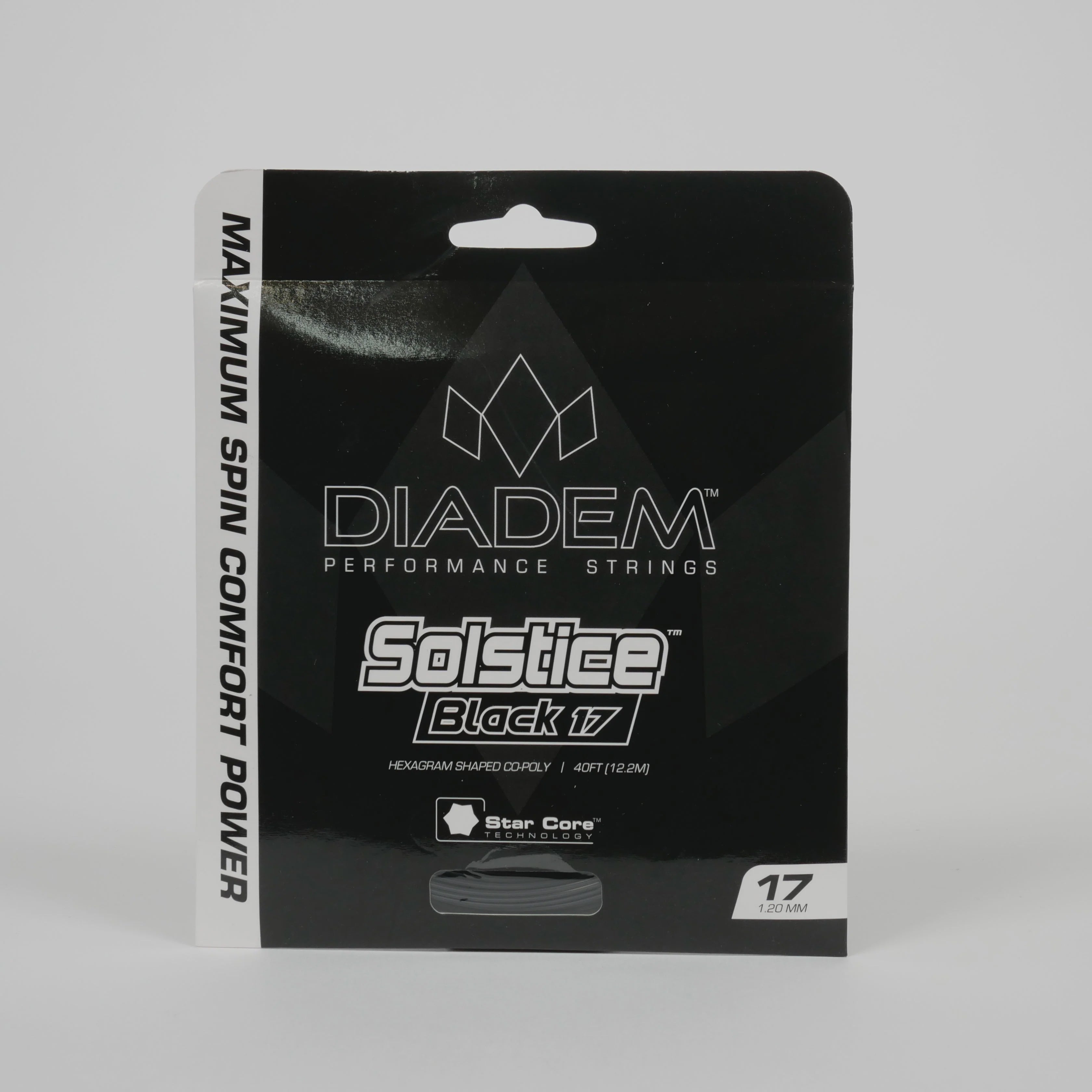 Solstice Black 17G/1.20 String Black Black