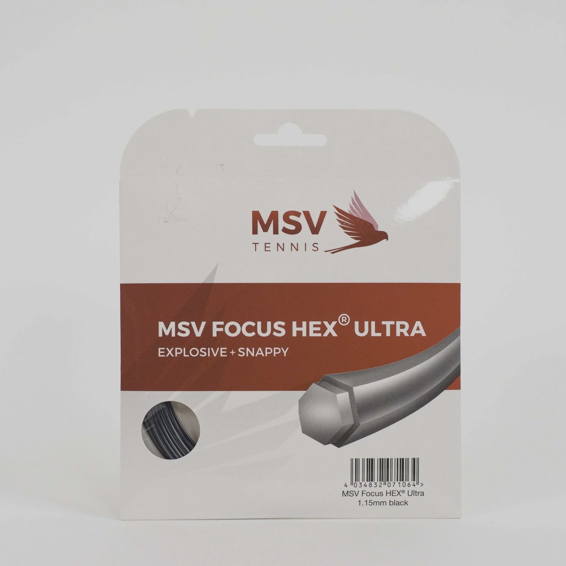 Focus-Hex Ultra 18G/1.15 String Black Black