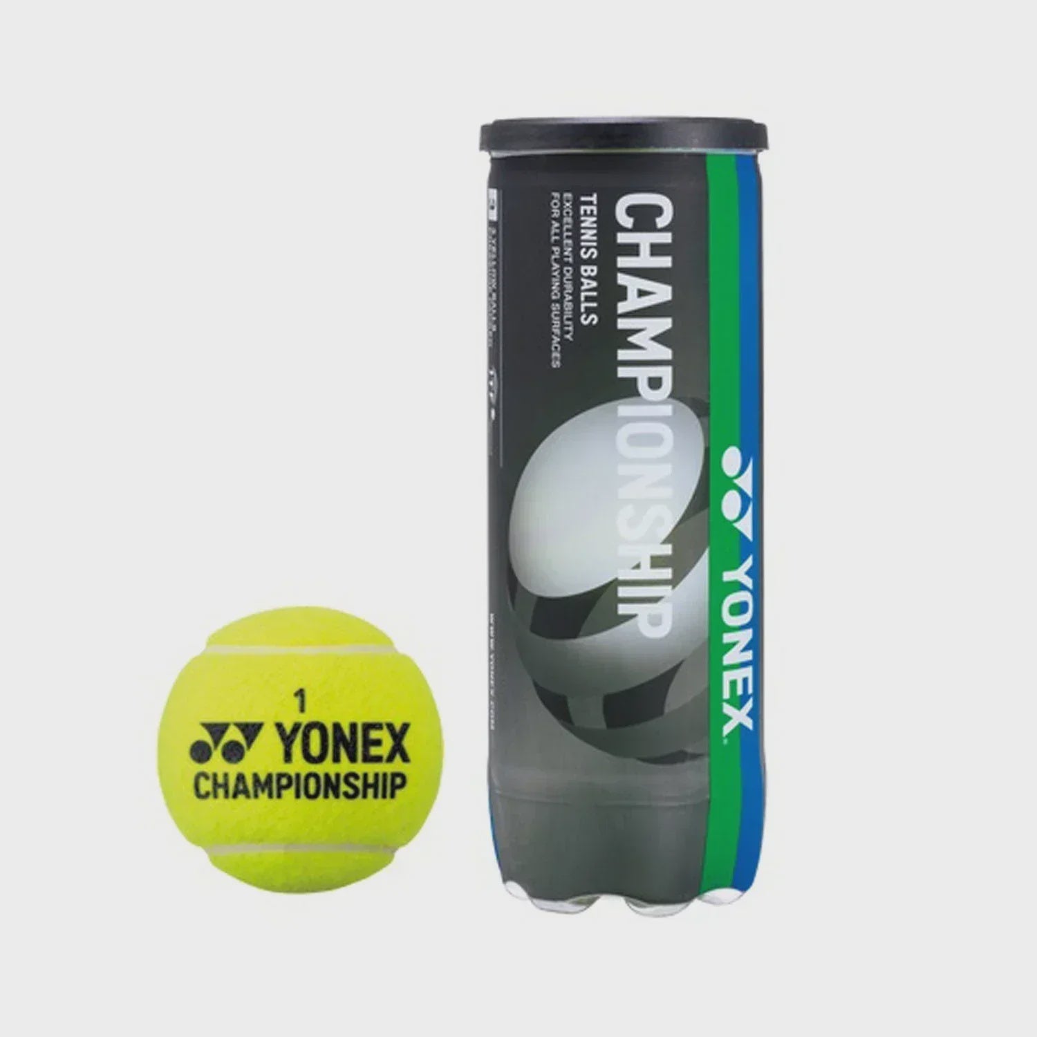 Yonex Championship Tennis Balls (3pk) Regular