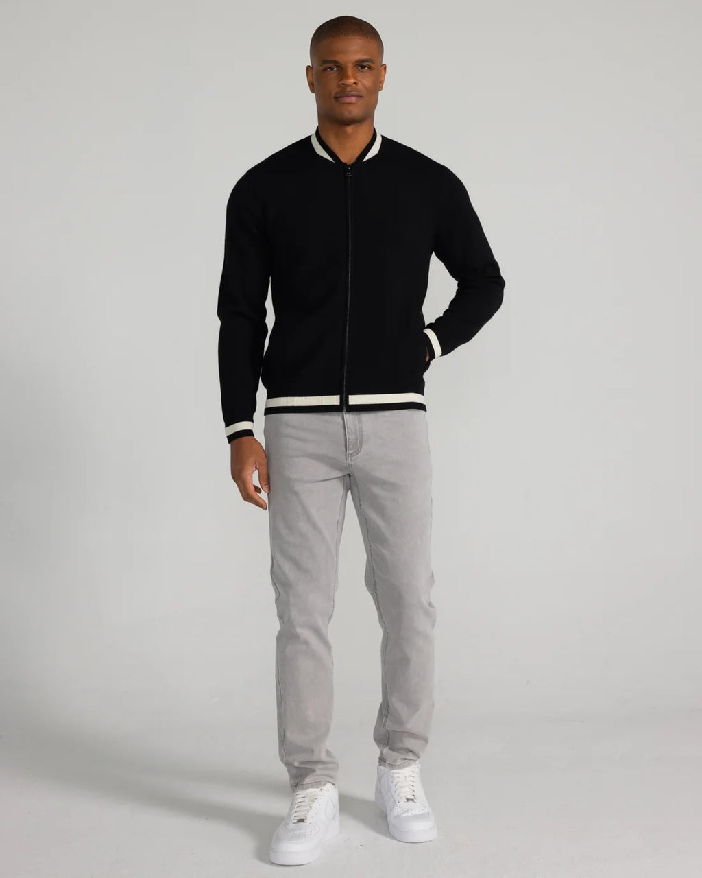 Redvanly Crestwell Bomber in Tuxedo Medium