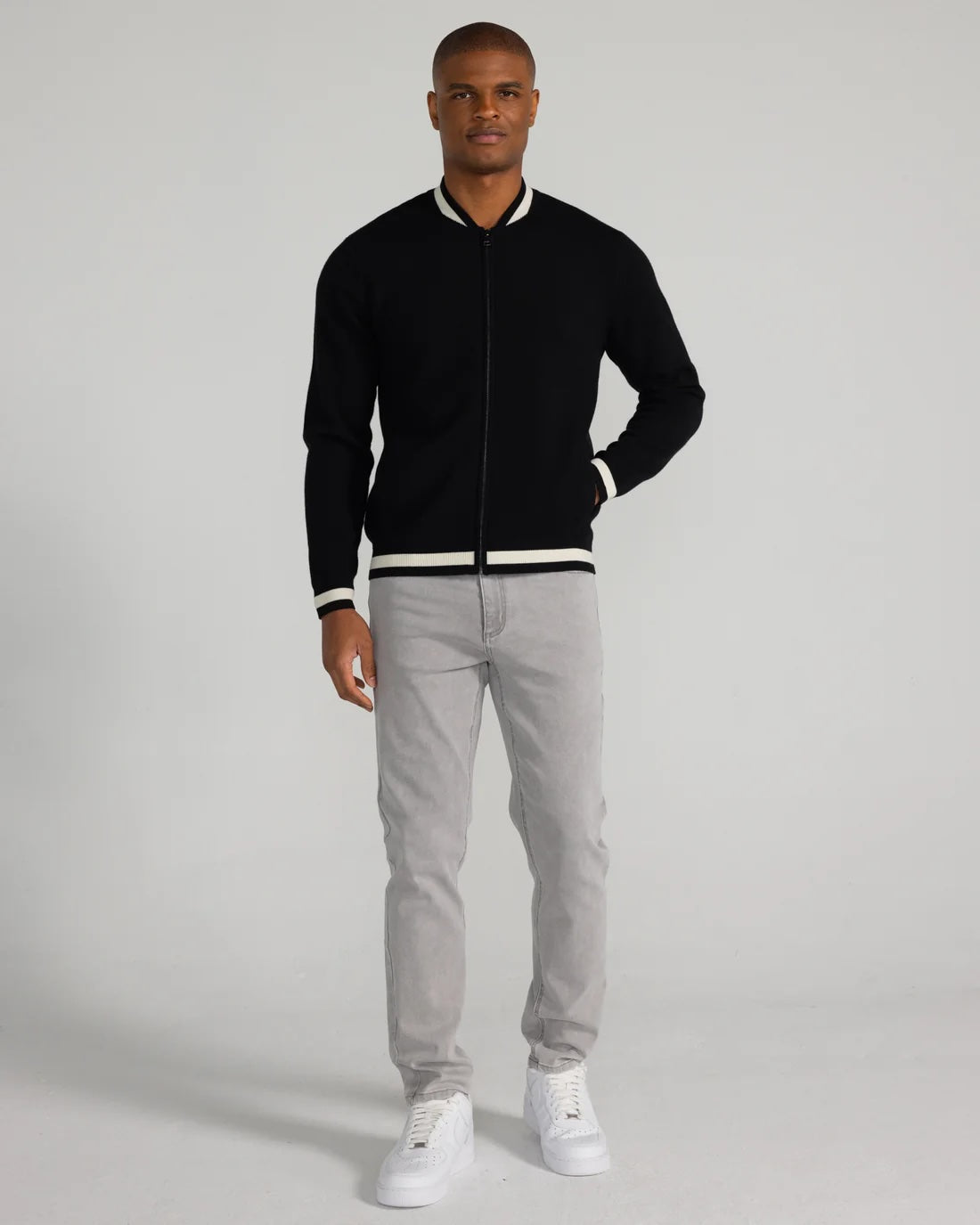 Redvanly Crestwell Bomber in Tuxedo Medium